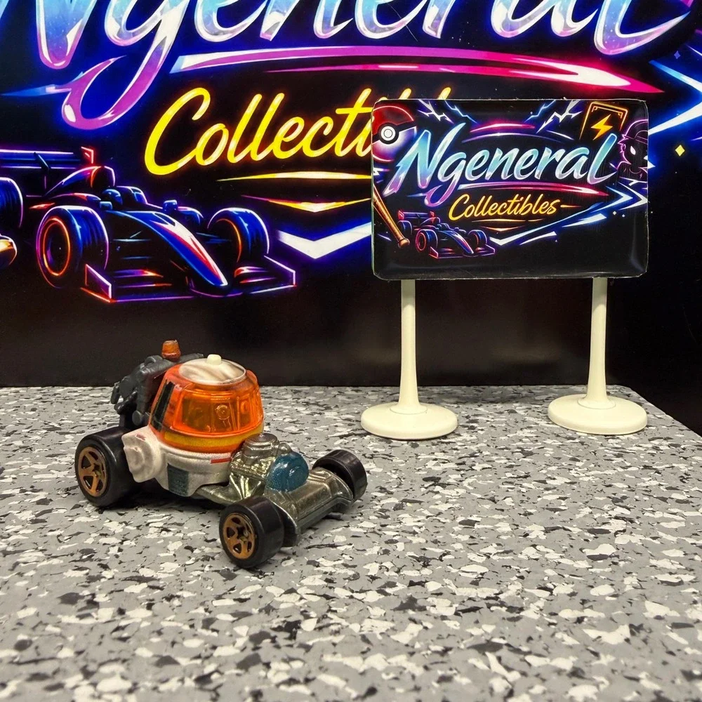 Hot Wheels Star Wars Chopper Character Car C1-10P Silver White Orange CGW46 2014